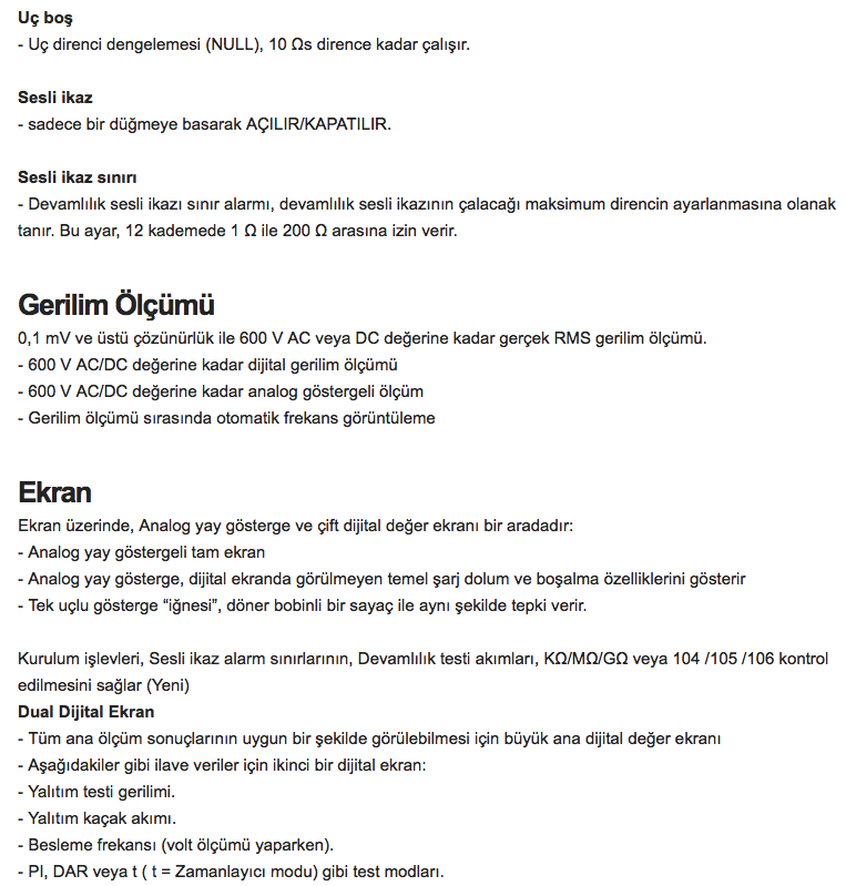 Megger MIT400/2 İzolasyon Test Cihazı